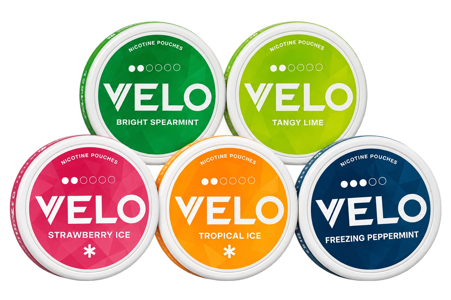 VELO nicotine pouch tins