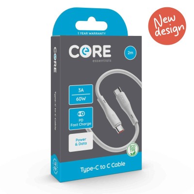 CORE USB-C to USB-C cable, 2m