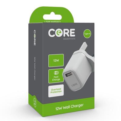 CORE wall charger range